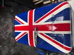 Smeg Jaren 50 Koelkast FAB5RDUJ5, Britse vlag rechtsdraaiend, Nieuw, Minder dan 75 liter, Met vriesvak, Minder dan 45 cm