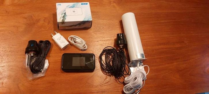 MiFi router simlock vrij ZTE - MU5001 5G, Informatique & Logiciels, Routeurs & Modems, Neuf, Routeur, Enlèvement