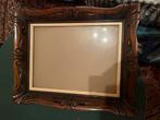 Grote klassieke houten kader – met glas (52  42 cm), Huis en Inrichting, Ophalen, Hout