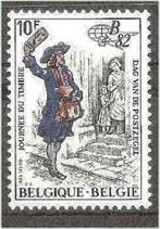 Belgie 1982 - Yvert 2051/OBP 2052 - Dag van de Postzege (PF), Postzegels en Munten, Postzegels | Europa | België, Verzenden, Postfris