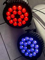 Par led 18*18w rgbw, Ophalen of Verzenden, Zo goed als nieuw