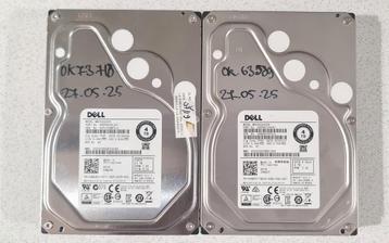 2 x Dell 3.6 SATA Dell 7.2K harde schijf beschikbaar voor biedingen
