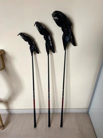 Ping G410 Driver, houten 5, hybride 4 | Regular shaft, Enlèvement ou Envoi, Comme neuf, Set, Ping