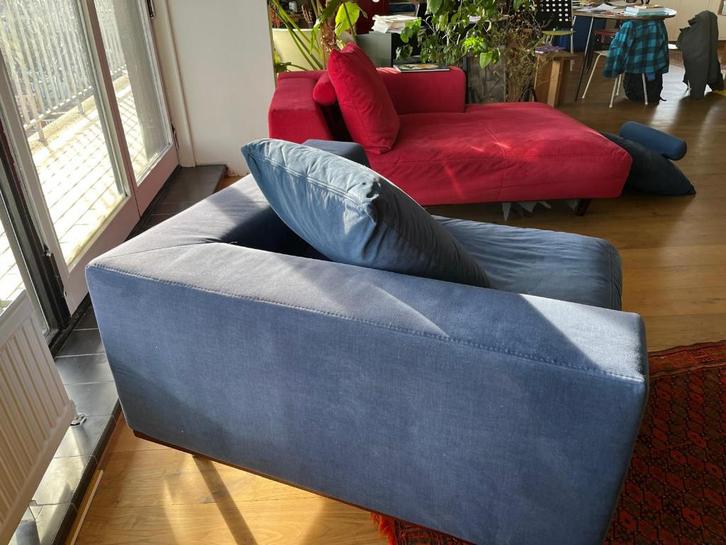 Ensemble de canapés design, Huis en Inrichting, Zetels | Zetels, Zo goed als nieuw, Rechte bank, Vierpersoons of meer, 200 tot 250 cm