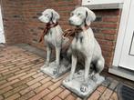 Nieuwe Engelse Jachthond ,Pointer,Weimaraner, Tuin en Terras, Tuinbeelden, Ophalen, Nieuw, Beton, Dierenbeeld