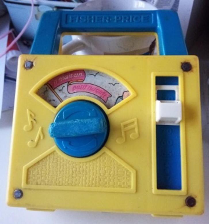 fischer price vintage radio à remonter 1980  8€, Kinderen en Baby's, Speelgoed | Fisher-Price, Gebruikt, Overige typen, Met geluid