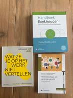 Boeken Accountancy KDG 1ste en 2de jaar, Ophalen, Zo goed als nieuw, Hogeschool