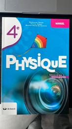 Physique 4 Manuel, Boeken, Schoolboeken, ASO, Natuurkunde, Nieuw, Ophalen of Verzenden