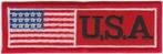 USA vlag stoffen opstrijk patch embleem #7, Motos, Accessoires | Autocollants