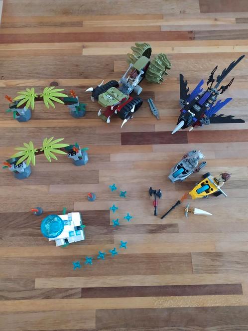 Lego Chima 3 sets + accessoires et pièces, Kinderen en Baby's, Speelgoed | Duplo en Lego, Gebruikt, Lego, Ophalen of Verzenden