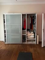 Kleerkasten in goede staat, Huis en Inrichting, Kasten | Kleerkasten, Ophalen, 200 cm of meer, Glas, Zo goed als nieuw
