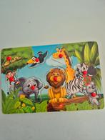 Puzzel in hout, Ophalen of Verzenden, Minder dan 10 stukjes, Zo goed als nieuw, Van hout