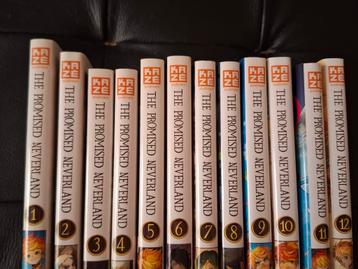 Manga Promised Neverland 1 à 12 beschikbaar voor biedingen
