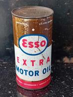 Vintage olieblik ESSO Extra Motor Oil, Verzamelen, Merken en Reclamevoorwerpen, Ophalen of Verzenden, Zo goed als nieuw