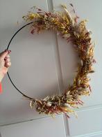 Krans met droogbloemen, Huis en Inrichting, Woonaccessoires | Kransen, Ophalen, Zo goed als nieuw