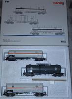 Märklin HO 4855 set 3 ketelwagens Eva van de DB, Ophalen of Verzenden, Zo goed als nieuw, Wagon, Märklin
