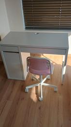 Ikea bureau + stoel, Huis en Inrichting, Bureaus, Ophalen, Gebruikt