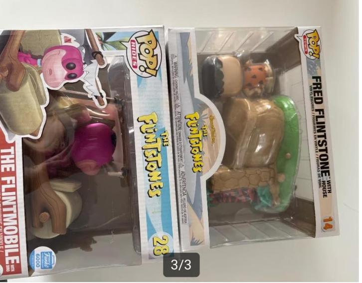 Flintstone funko, Collections, Jouets miniatures, Enlèvement ou Envoi