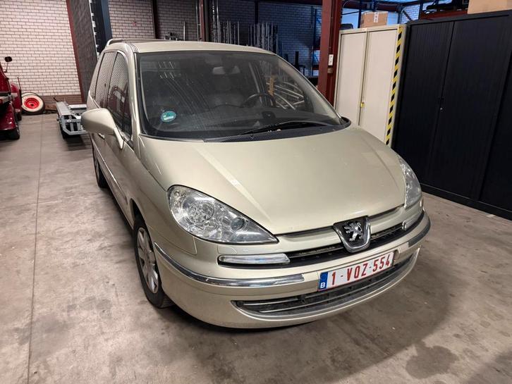 Peugeot 807 voor export, Auto's, Peugeot, Particulier, Elektrische ramen, Diesel, Monovolume, 5 deurs, Handgeschakeld, Zwart, Leder