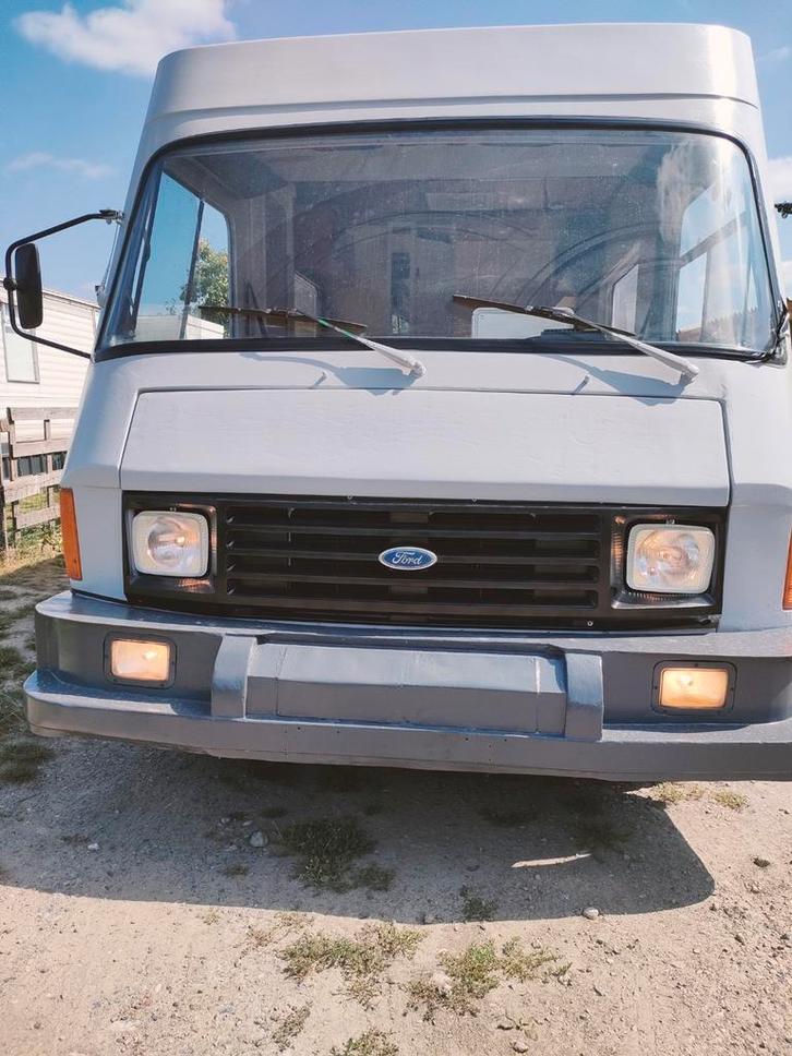 Goede Ford Transit camper te koop, Auto's, Oldtimers, Bedrijf, Ford, Diesel, Handgeschakeld, Ophalen