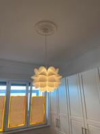 Mooie witte kroonluchter, Huis en Inrichting, Lampen | Kroonluchters, Ophalen, Zo goed als nieuw
