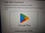 Google play card, Eén persoon, Overige soorten, Overige typen