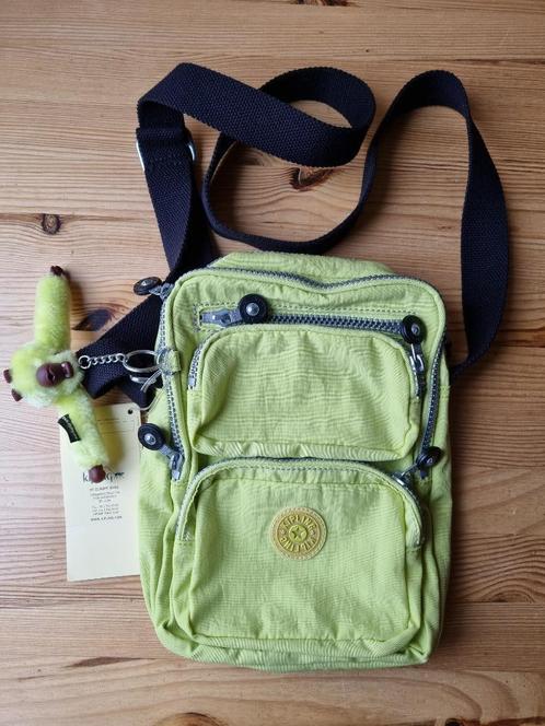 Kipling schoudertas Nemo Lime, Handtassen en Accessoires, Tassen | Schoudertassen, Nieuw, Kipling, Groen, Ophalen of Verzenden