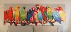 Tableau - Perroquets Multicolores, Ophalen