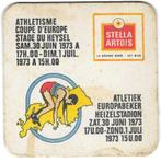 bierviltje 1st Stella Artois atletiek, Verzamelen, Verzenden, Stella Artois