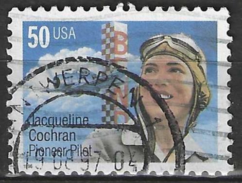 USA 1996 - Yvert 2483 - Jacqueline Cochran (ST), Postzegels en Munten, Postzegels | Amerika, Gestempeld, Verzenden