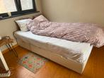 Twijfelaar inclusief matras, Ophalen, Gebruikt, Wit, 140 cm