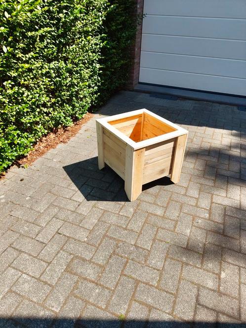 Handgemaakte bloembakken(zie beschrijving voor aanpassingen), Tuin en Terras, Bloembakken en Plantenbakken, Nieuw, Hout, Balkon