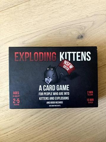 Exploding Kittens NSFW version beschikbaar voor biedingen