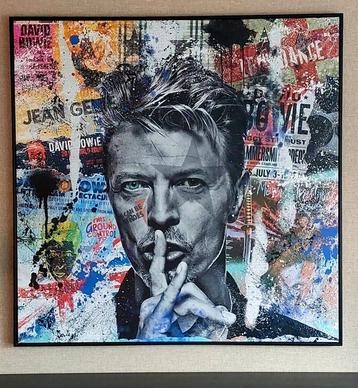Canvas David Bowie eyecatcher!