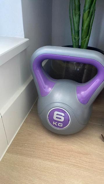 Kettlebell 6kg beschikbaar voor biedingen