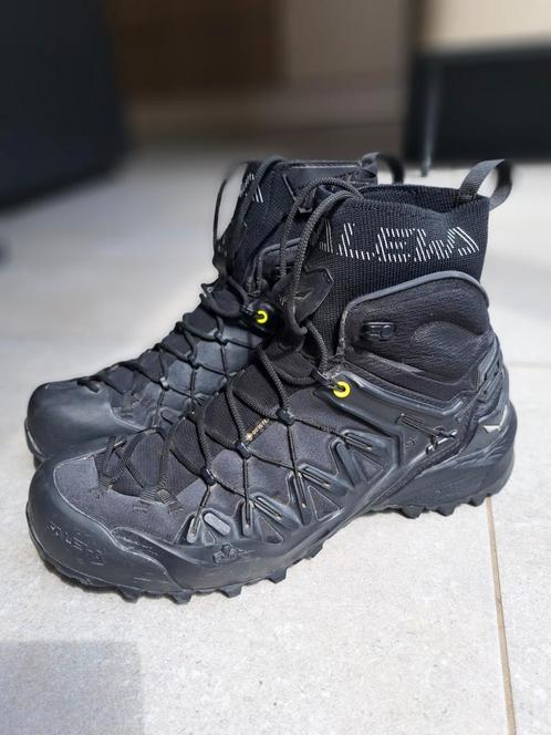 Salewa MS wildfire edge mid goretex, zwart maat 42,5, Sport en Fitness, Bergsport en Wandelen, Zo goed als nieuw, Schoenen, Ophalen