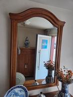 OUDE EIKEN SPIEGEL ENLADENKASTJE, Ophalen, 100 tot 150 cm