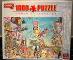 King Comic Puzzel Times Square, Hobby & Loisirs créatifs, Comme neuf, 500 à 1500 pièces, Puzzle, Enlèvement