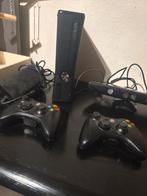 Xbox 360 + Kinect, Games en Spelcomputers, Spelcomputers | Xbox 360, Ophalen of Verzenden, Gebruikt, Met 2 controllers, Met games