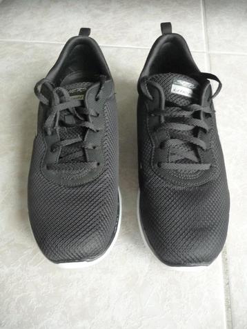 Skechers Flex Appeal 3.0 - Maat 39, Skechers, Zwart, Ophalen of Verzenden, Zo goed als nieuw