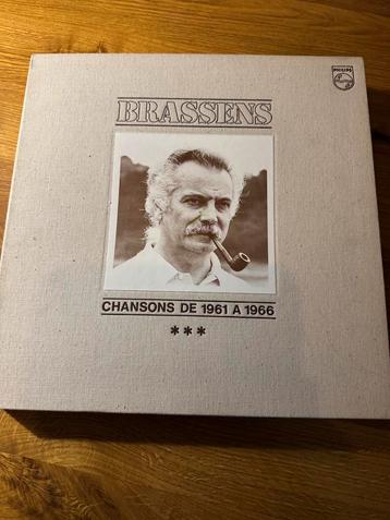 Le coffret “Georges Brassens : Chansons de 1961 à 1966”  beschikbaar voor biedingen