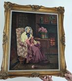 Prachtig schilderij van Courtin ( 90 € ), Antiek en Kunst, Kunst | Schilderijen | Klassiek, Ophalen