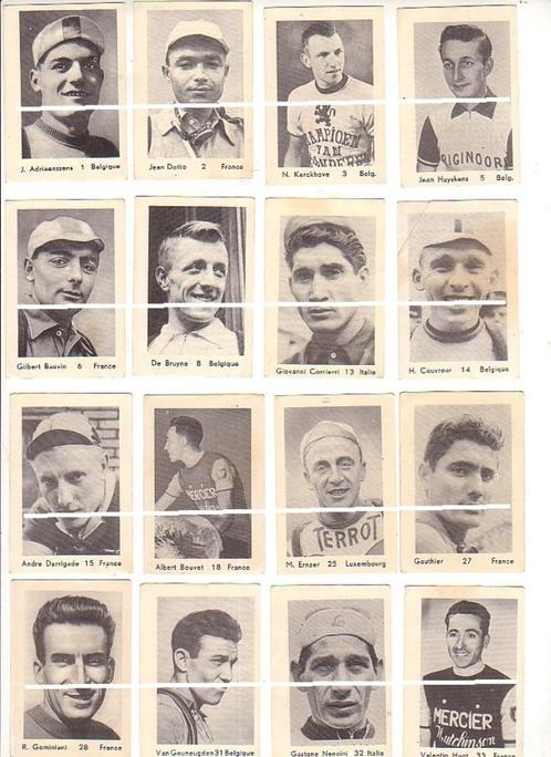 Anciens billets de cyclisme/Années 1960/23 pièces + 3 double, Collections, Articles de Sport & Football, Utilisé, Affiche, Image ou Autocollant