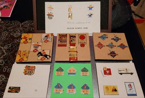 Belle collection de pin's sur les jeux Olympiques, Collections, Broches, Pins & Badges, Comme neuf, Insigne ou Pin's, Sport, Enlèvement ou Envoi