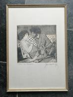 De Toverfluit Jan Leenknegt (1950) 158/250, Antiek en Kunst, Kunst | Etsen en Gravures, Ophalen