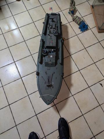 Prachtig militair schip model PT 09 Boat beschikbaar voor biedingen