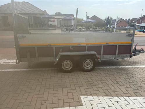 Oprijaanhangwagen van 3m95 x 1m52  2500kg, Auto diversen, Aanhangers en Bagagewagens, Gebruikt, Ophalen