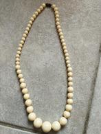 Collier de grosses perles (fantaisie).  60 cm., Bijoux, Sacs & Beauté, Bijoux anciens, Collier, Enlèvement