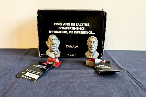 Beeldje Guignols de l'info box beperkt tot 5 jaar, Verzamelen, Beelden en Beeldjes, Ophalen of Verzenden