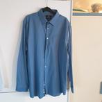 NIEUW blauw hemd met kleine print mt Xl Regular Fit, Ophalen of Verzenden, Blauw